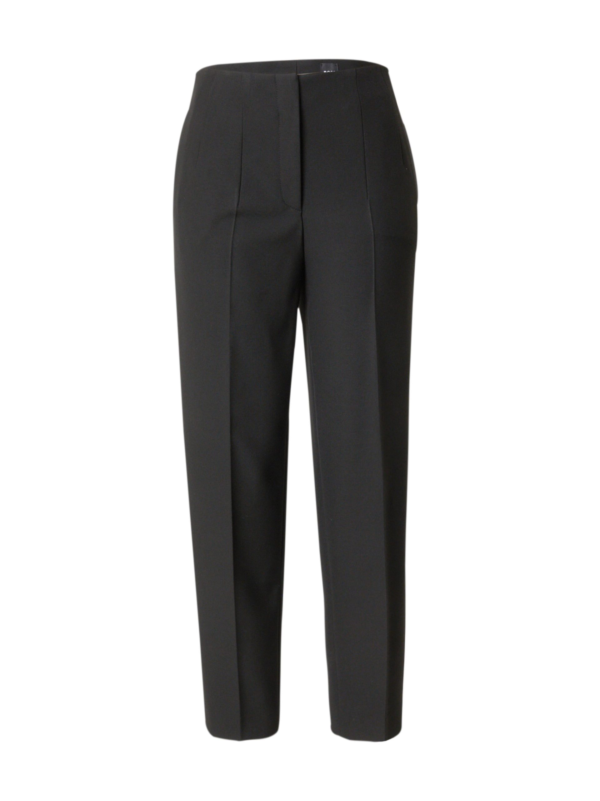 regular Pantalón de pinzas 'Tetisa' BOSS en Negro 17998699 Liquidación
