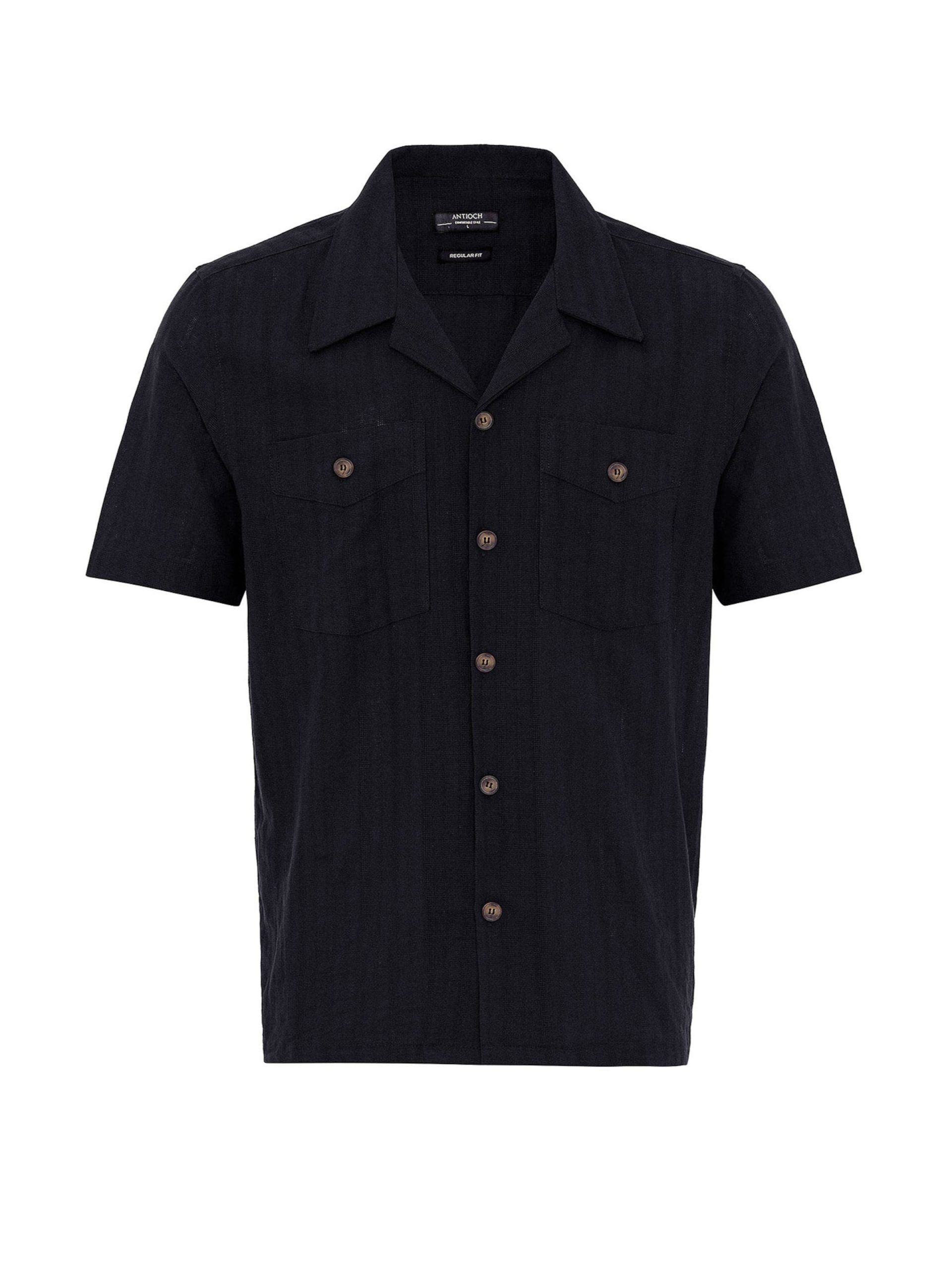 Ajuste regular Camisa Antioch en Negro 17465224 Venta flash