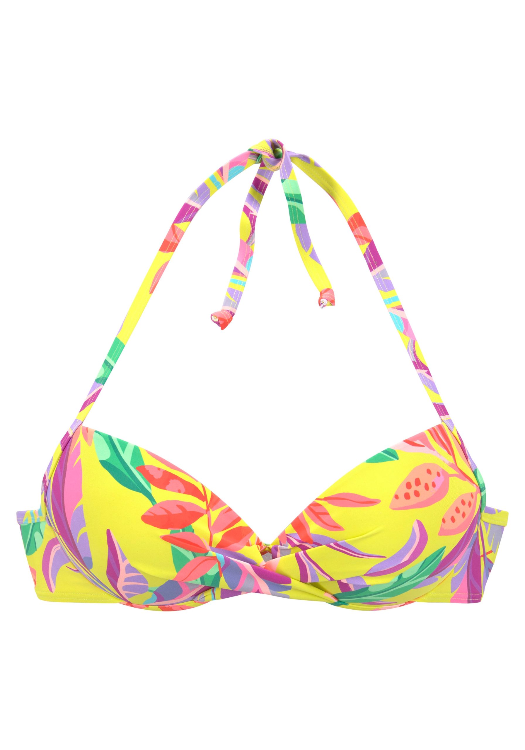 Push-up Top de bikini s.Oliver en Amarillo 17942028 Venta en línea