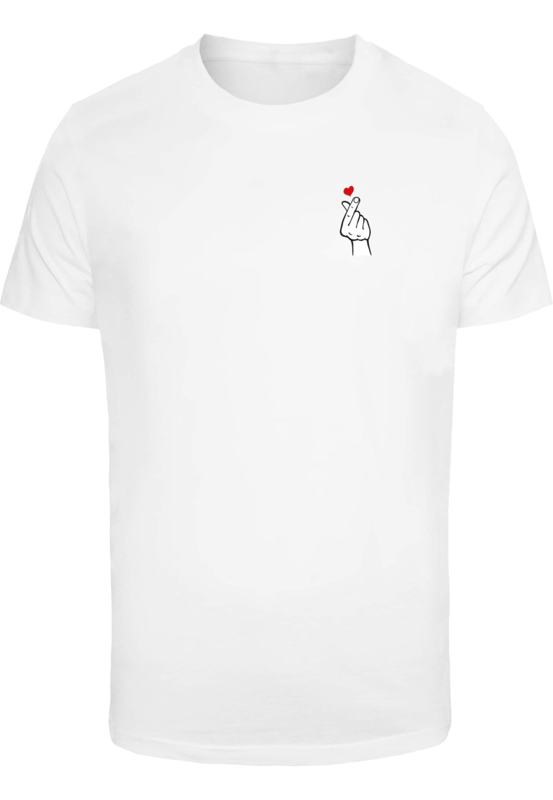 Camiseta 'Love Sign 2.0' Mister Tee en Blanco 17886308