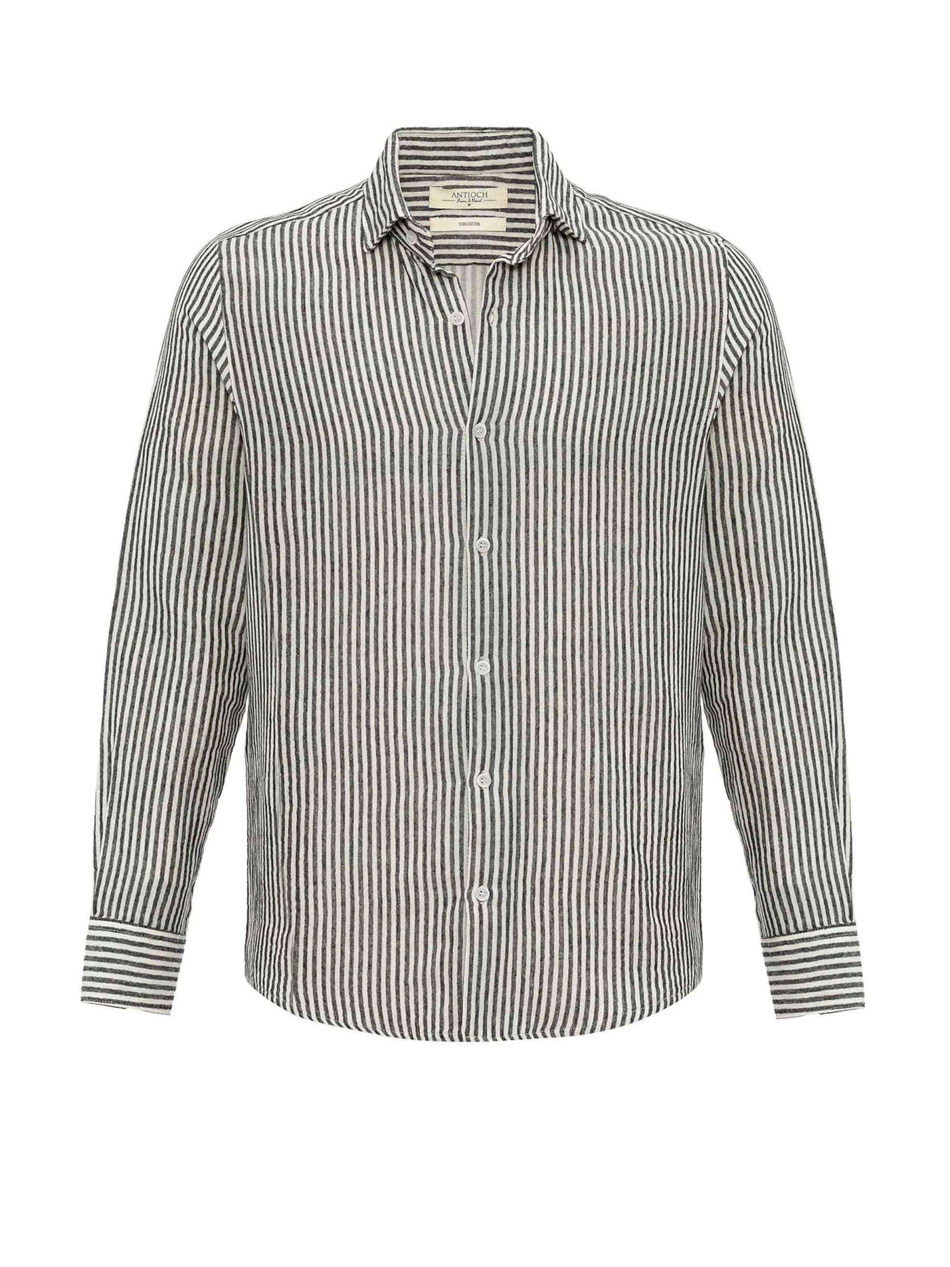 Ajuste regular Camisa Antioch en Negro, Blanco 17517023 Especial