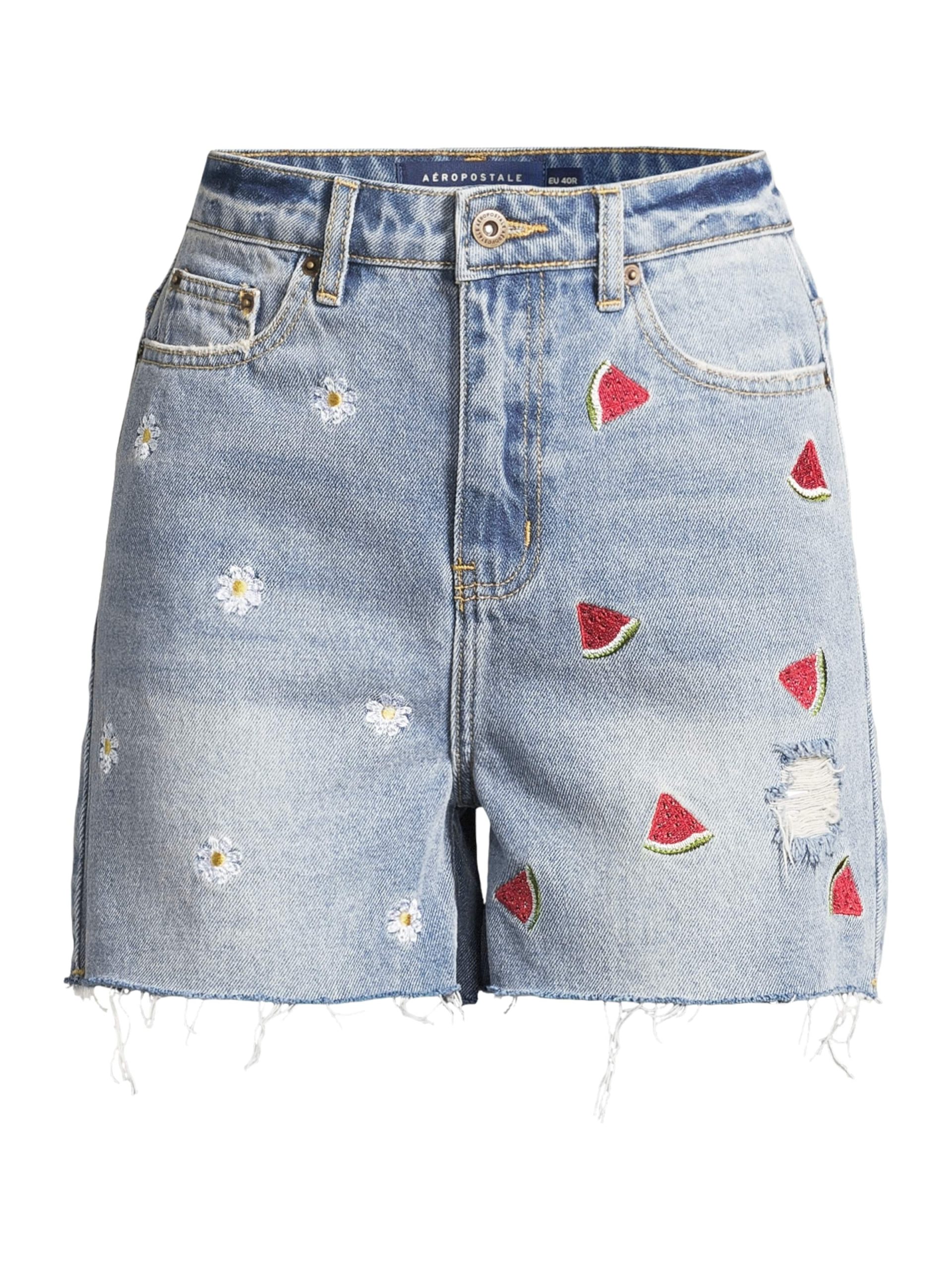 regular Vaquero 'DENIM SHORTY' AÉROPOSTALE en Azul Denim 17513810 Gran venta en línea