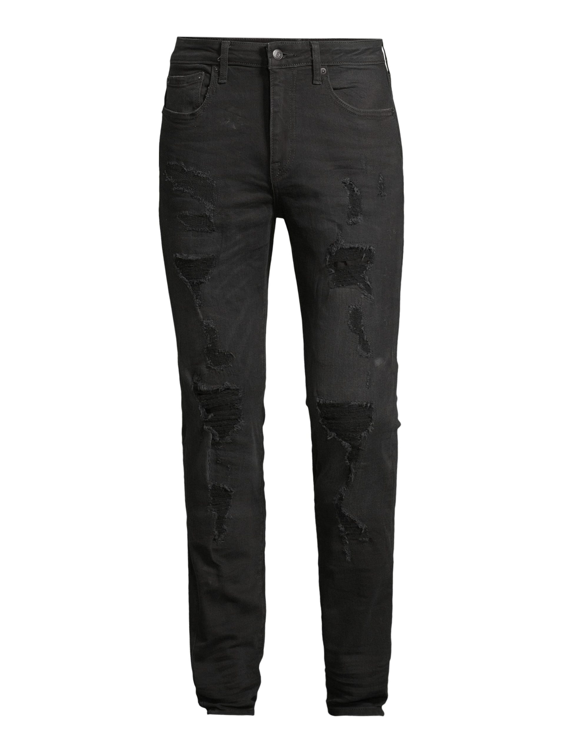 regular Vaquero AÉROPOSTALE en Negro Denim 17660979 En oferta