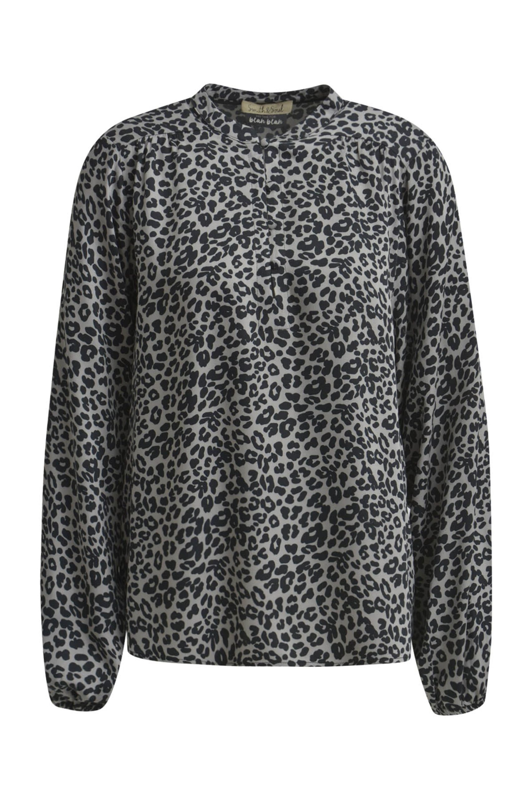 Blusa Smith&Soul en Greige 18017770 Oferta caliente