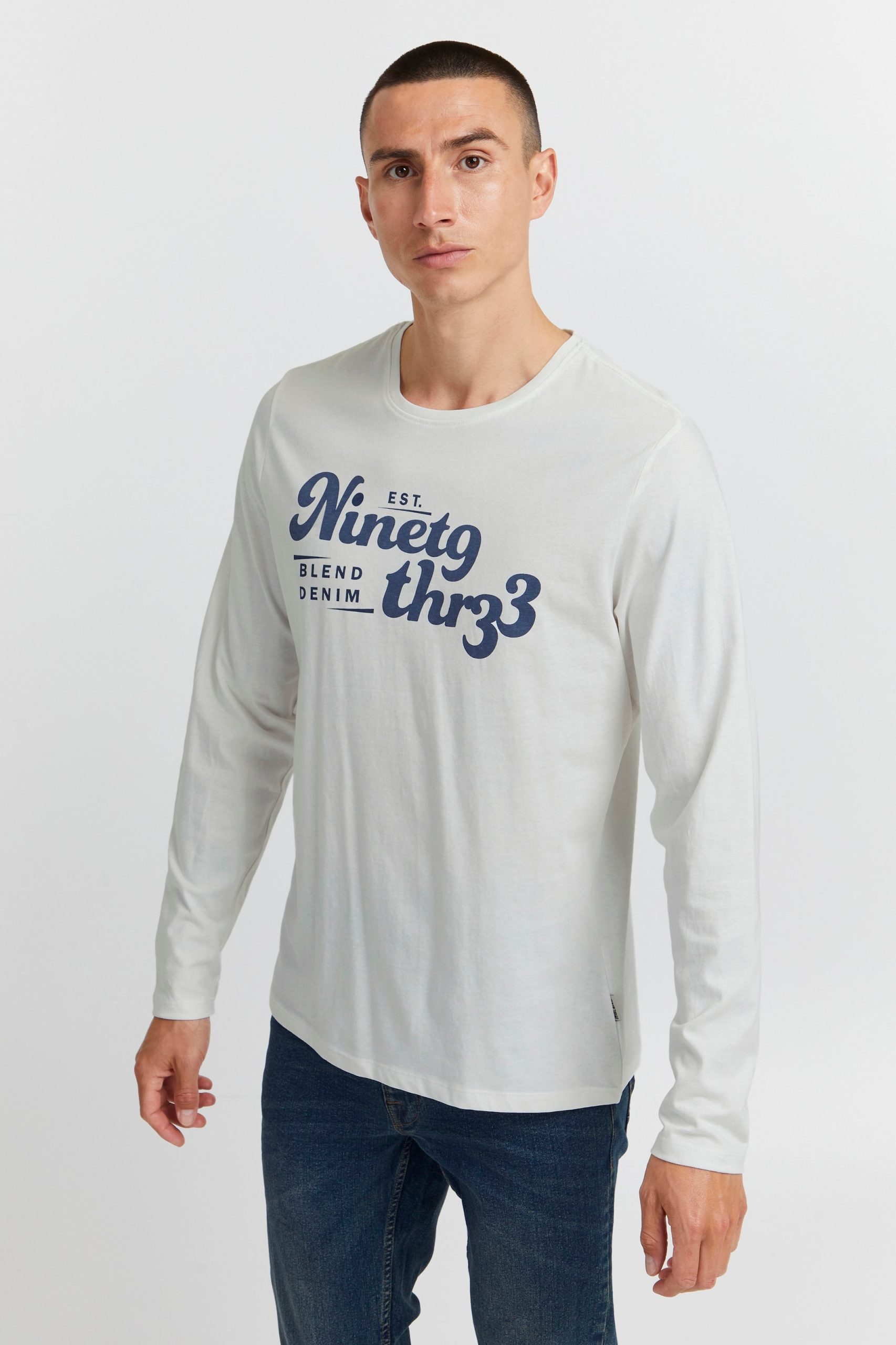 Camiseta BLEND en Blanco 8711380 Venta en línea