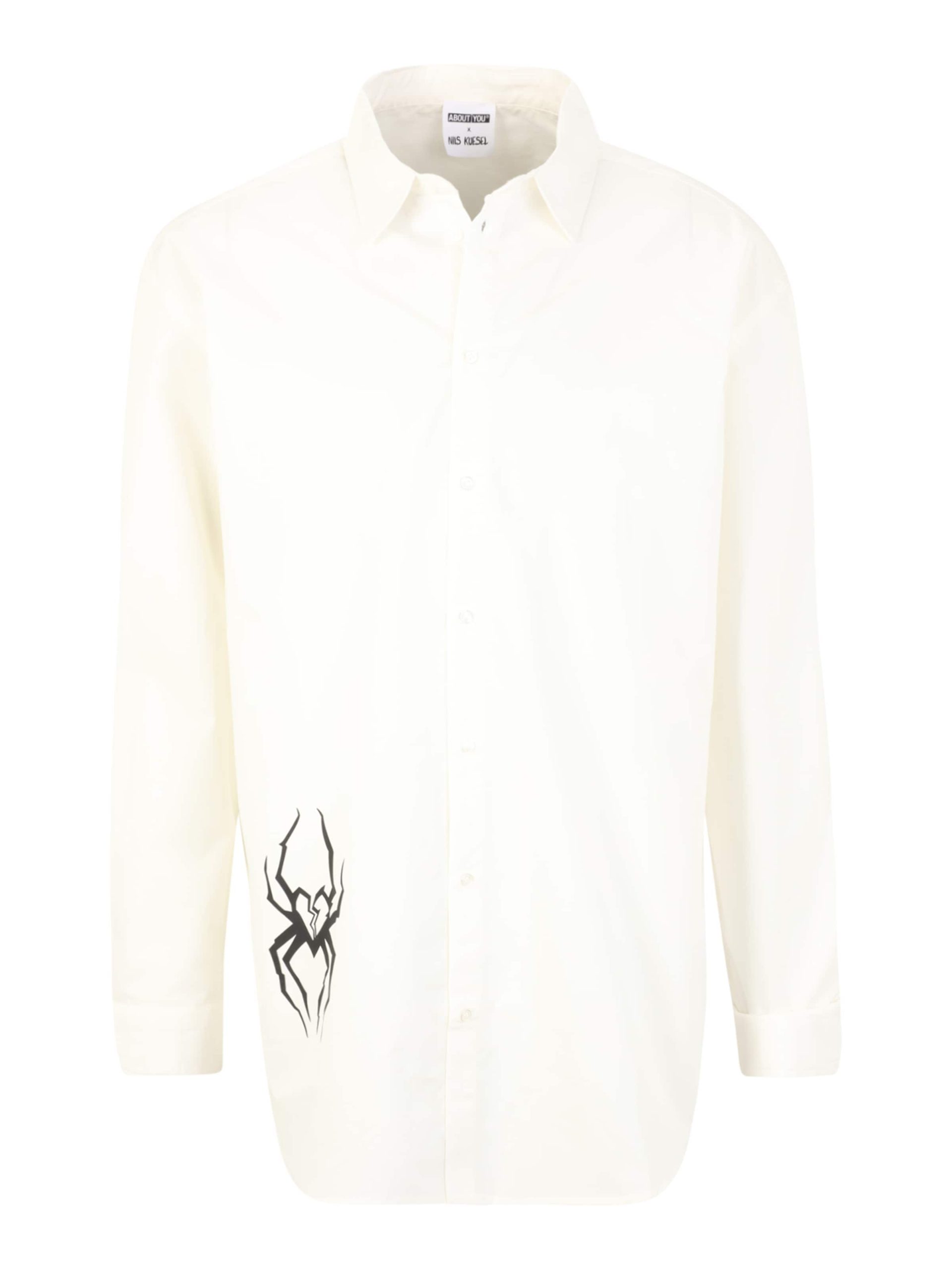 Ajuste regular Camisa 'Lennox' About You x Nils Kuesel en Blanco 8776391 Suministro