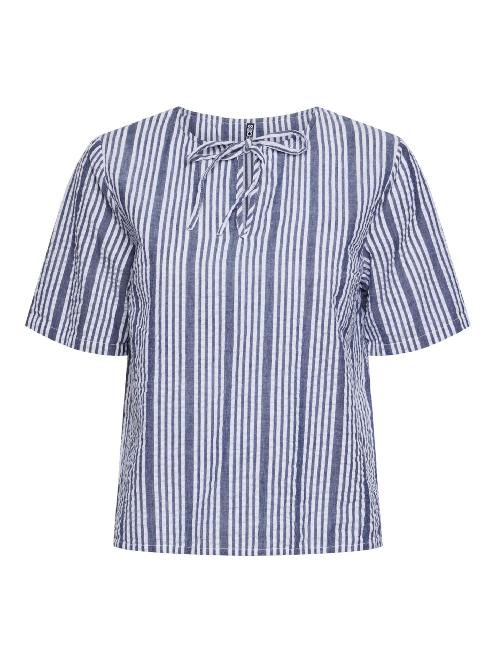 Blusa 'PCTessa' PIECES en Marino 17722357 Últimas unidades