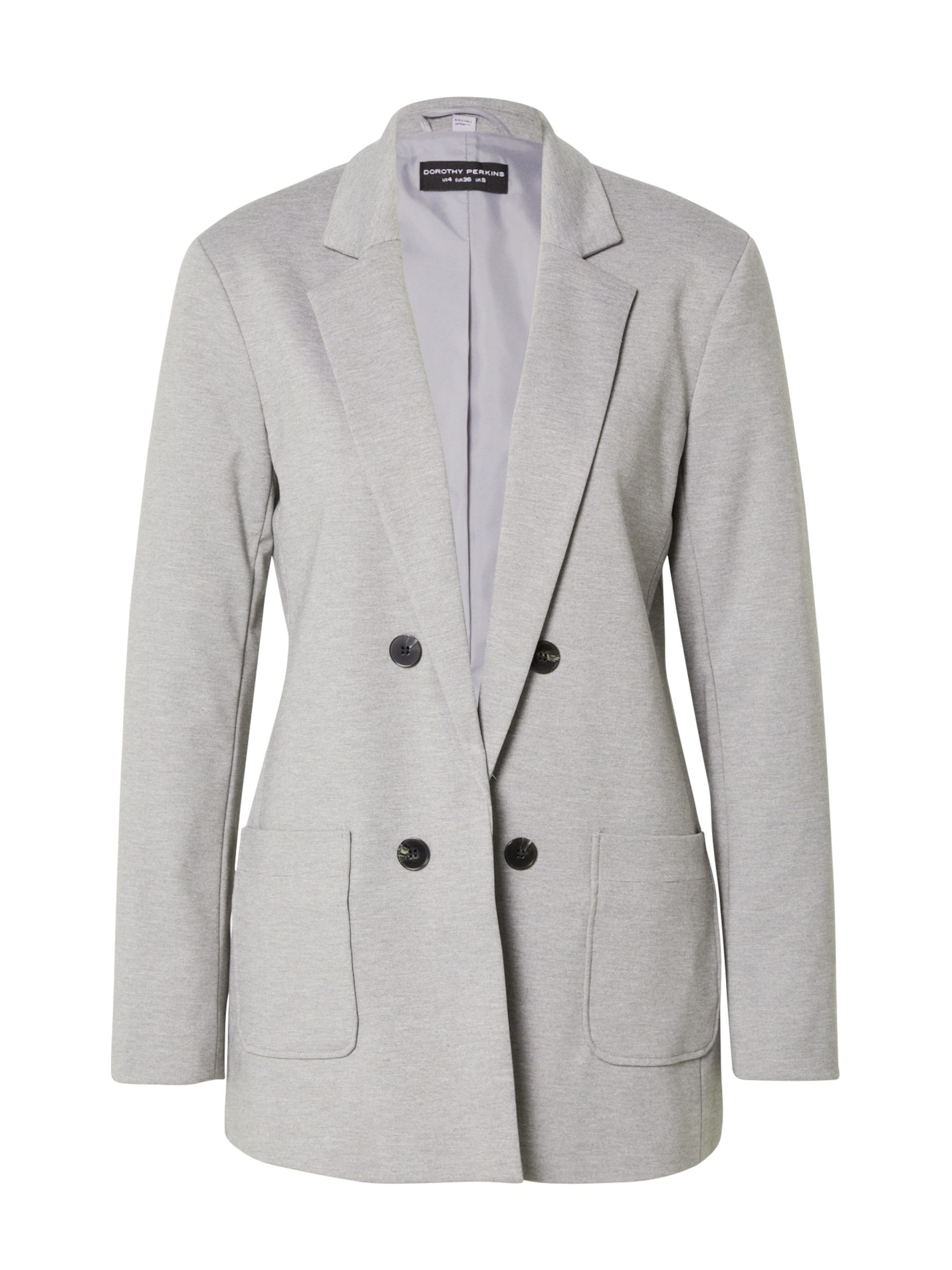 Blazer Dorothy Perkins en Gris Moteado 8776427 Venta en línea