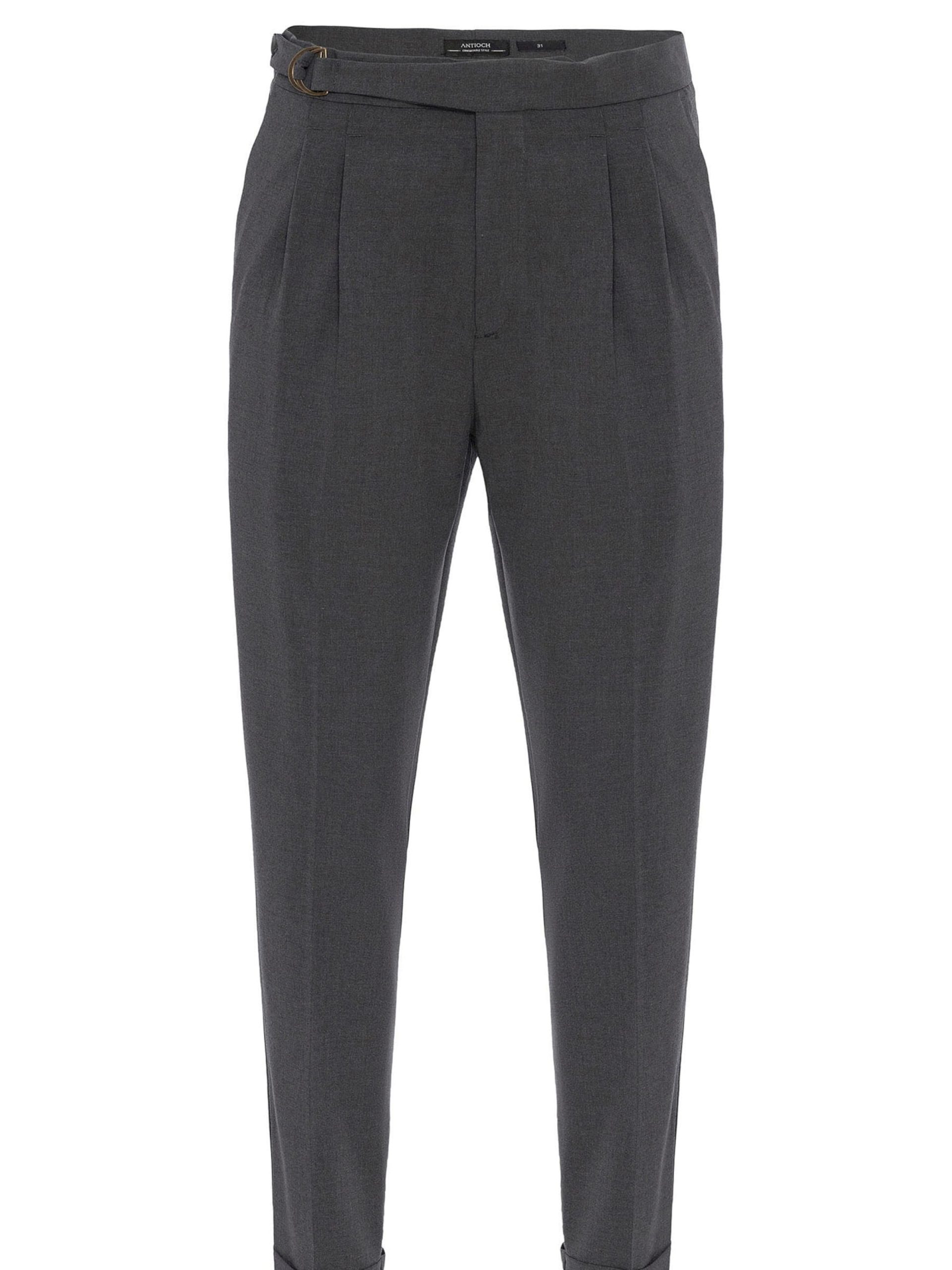 Tapered Pantalón de pinzas Antioch en Gris 17538804 Especial