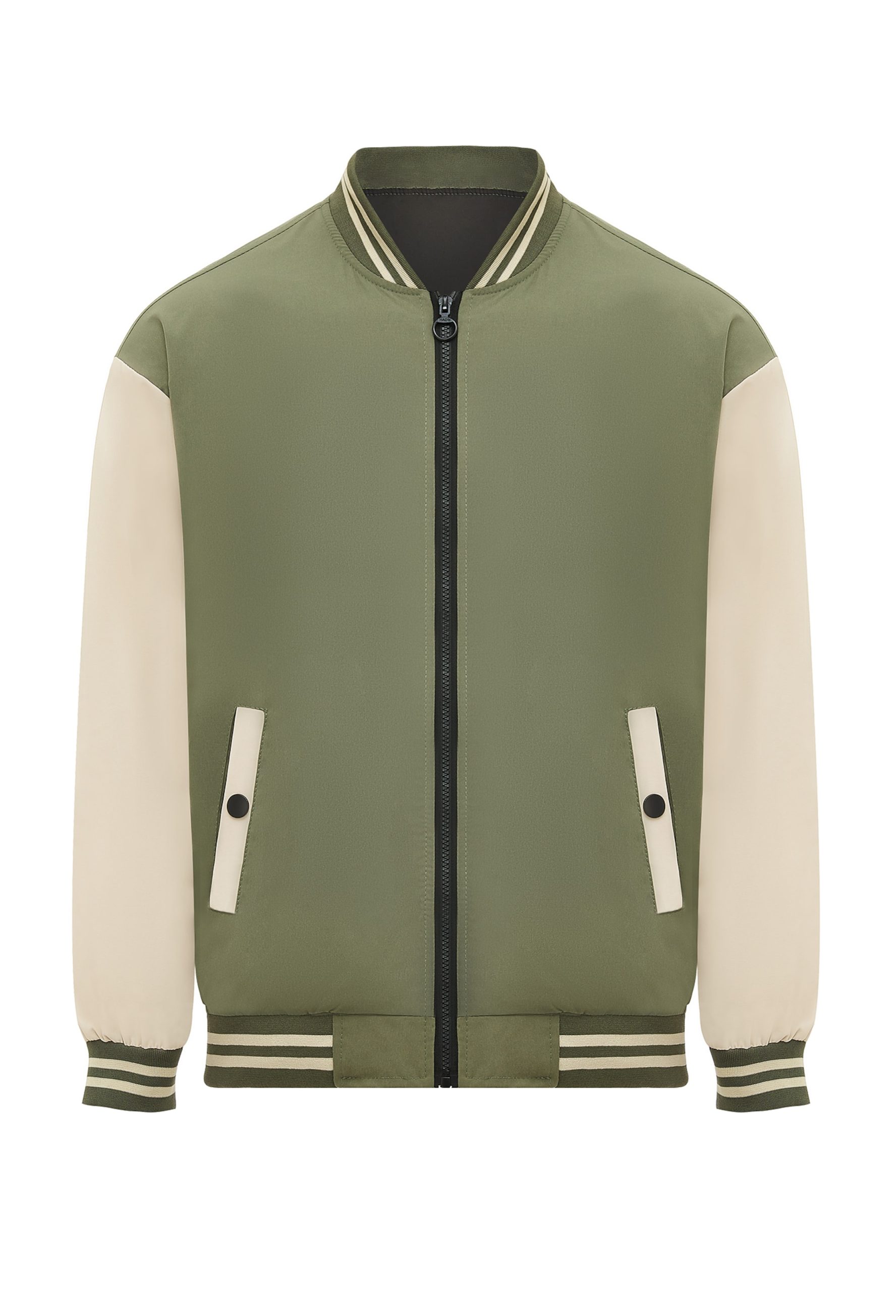 Chaqueta de entretiempo HOMEBASE en Caqui, Oliva 17609851 Oferta caliente