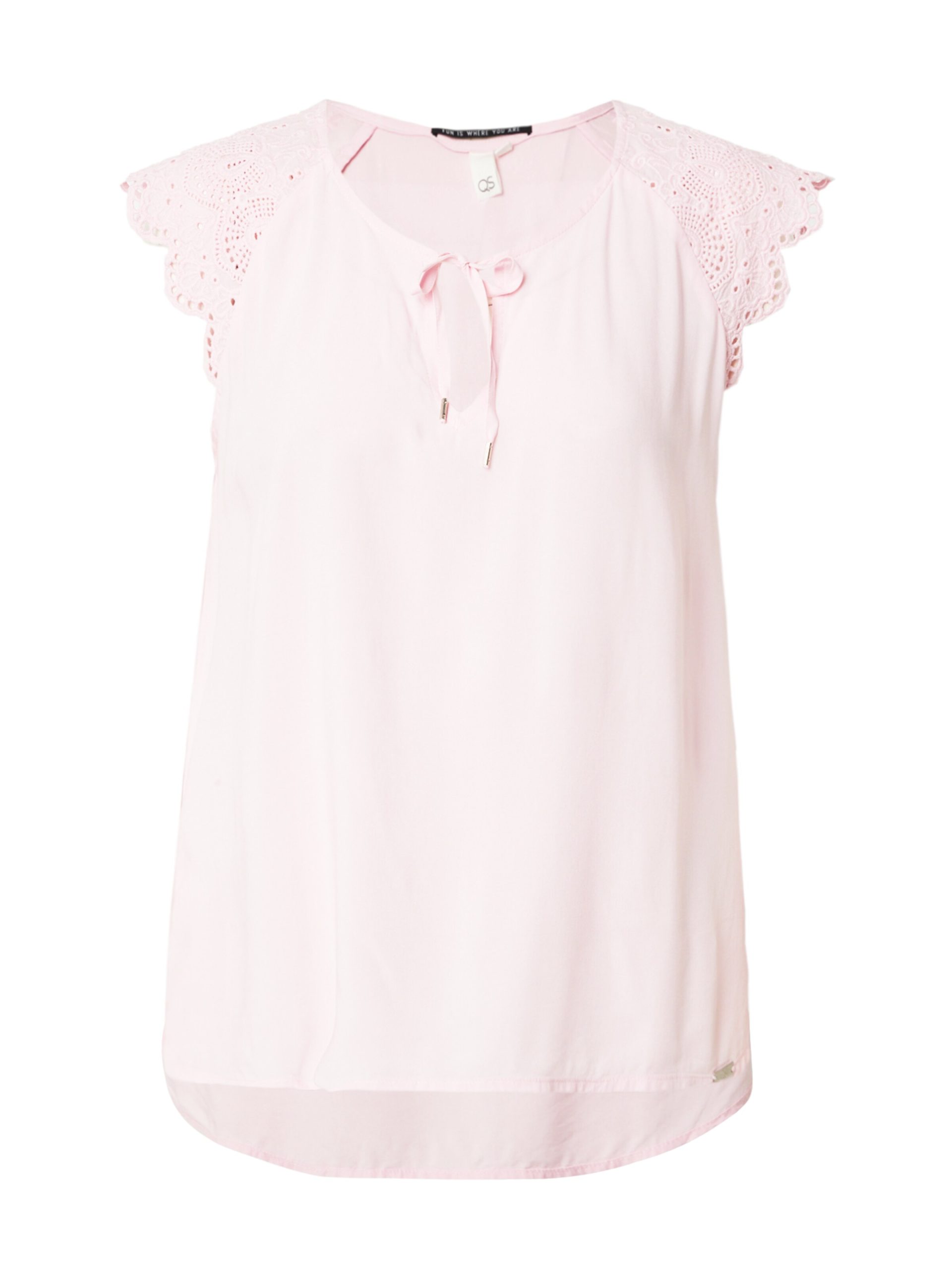 Blusa QS en Rosa 17663977 Gran venta en línea