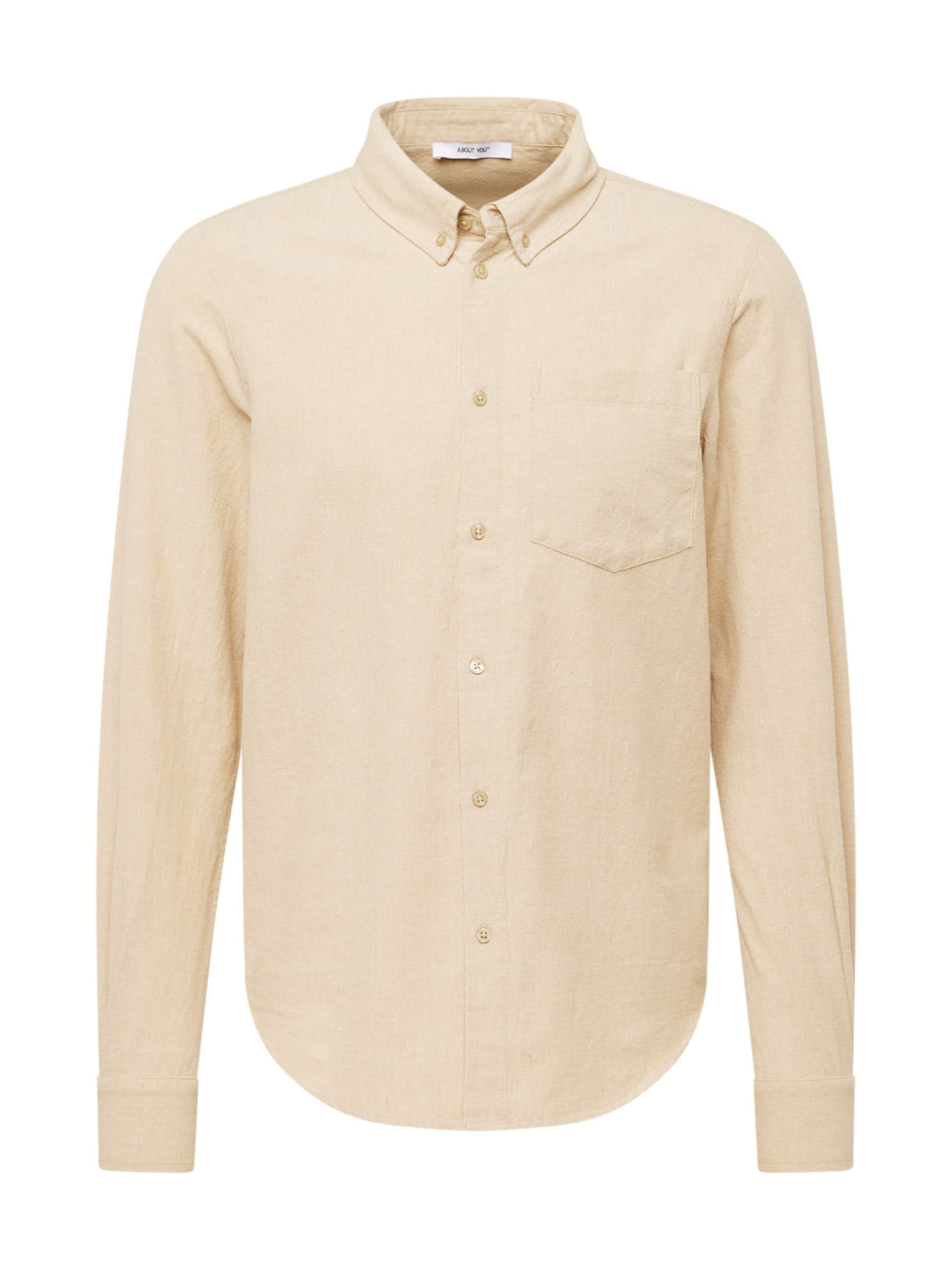 Ajuste regular Camisa tradicional 'Herrmann' ABOUT YOU en Beige 18015343