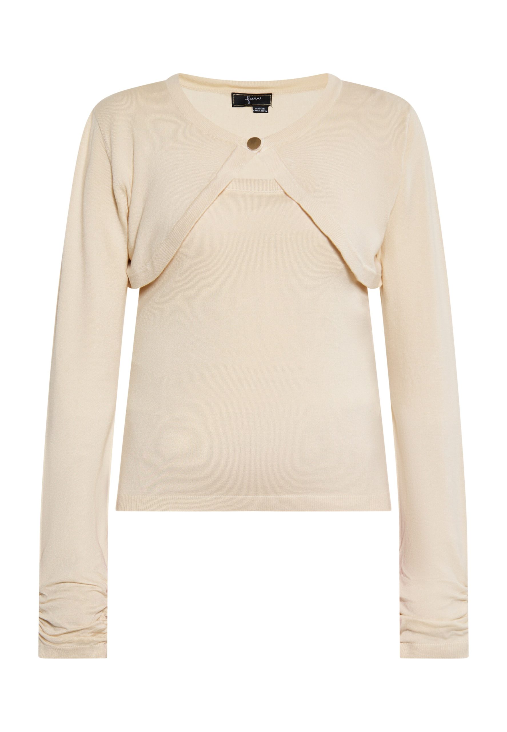 Jersey faina en Marfil 17561337 En oferta