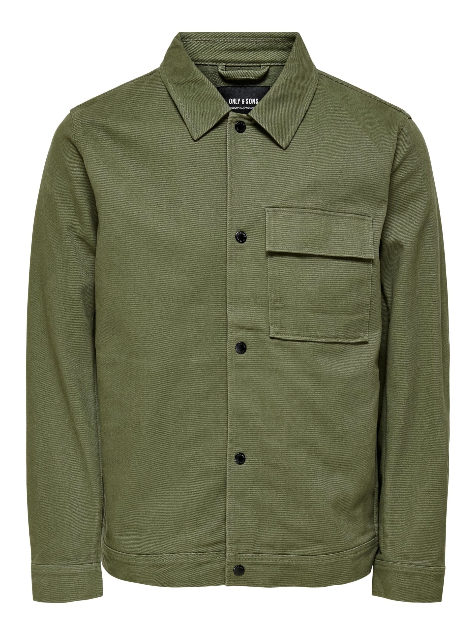 Chaqueta de entretiempo 'ONSHydra' Only & Sons en Verde 8770437 Descuento