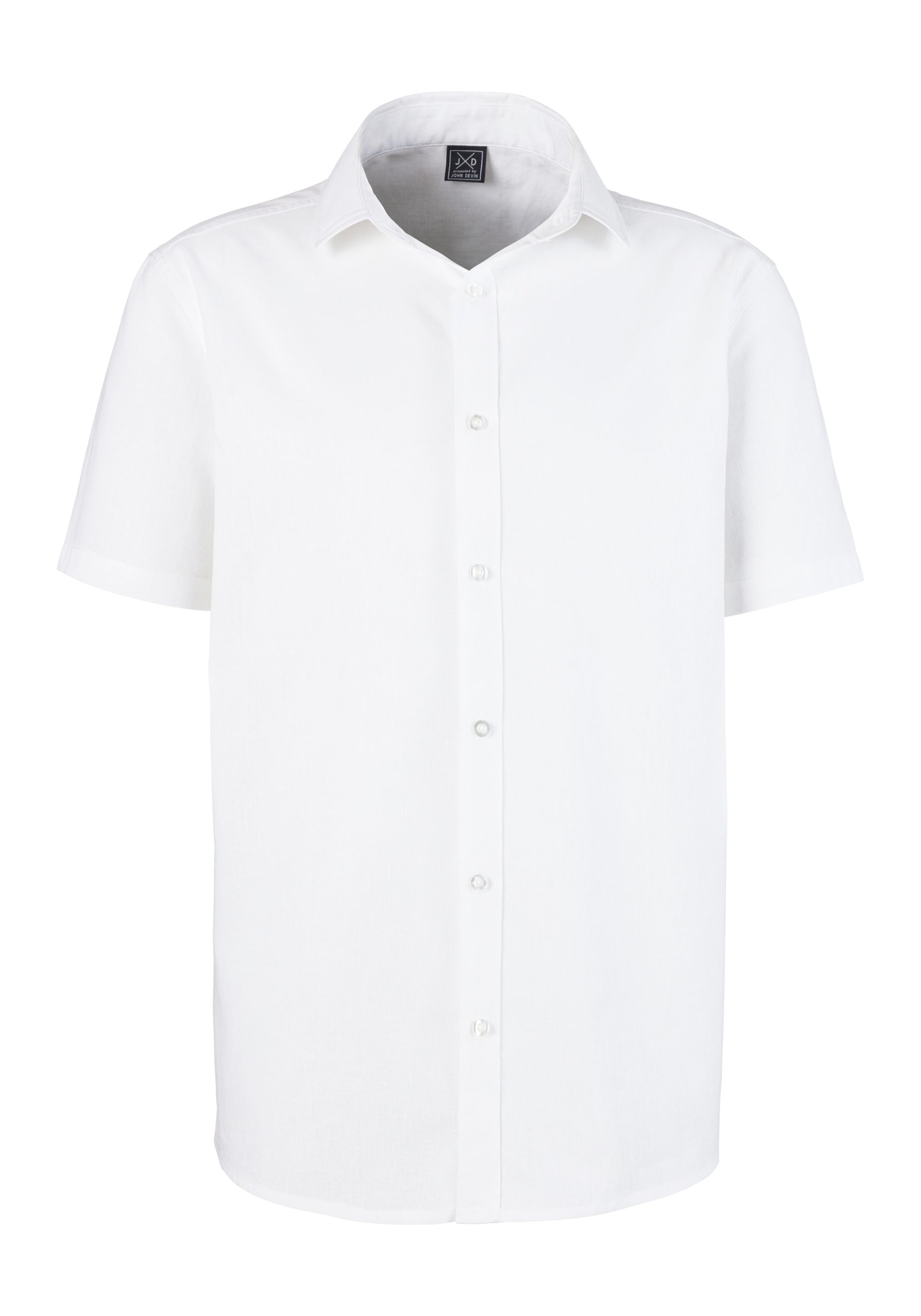 Ajuste regular Camisa JOHN DEVIN en Blanco 17824750 Venta en línea