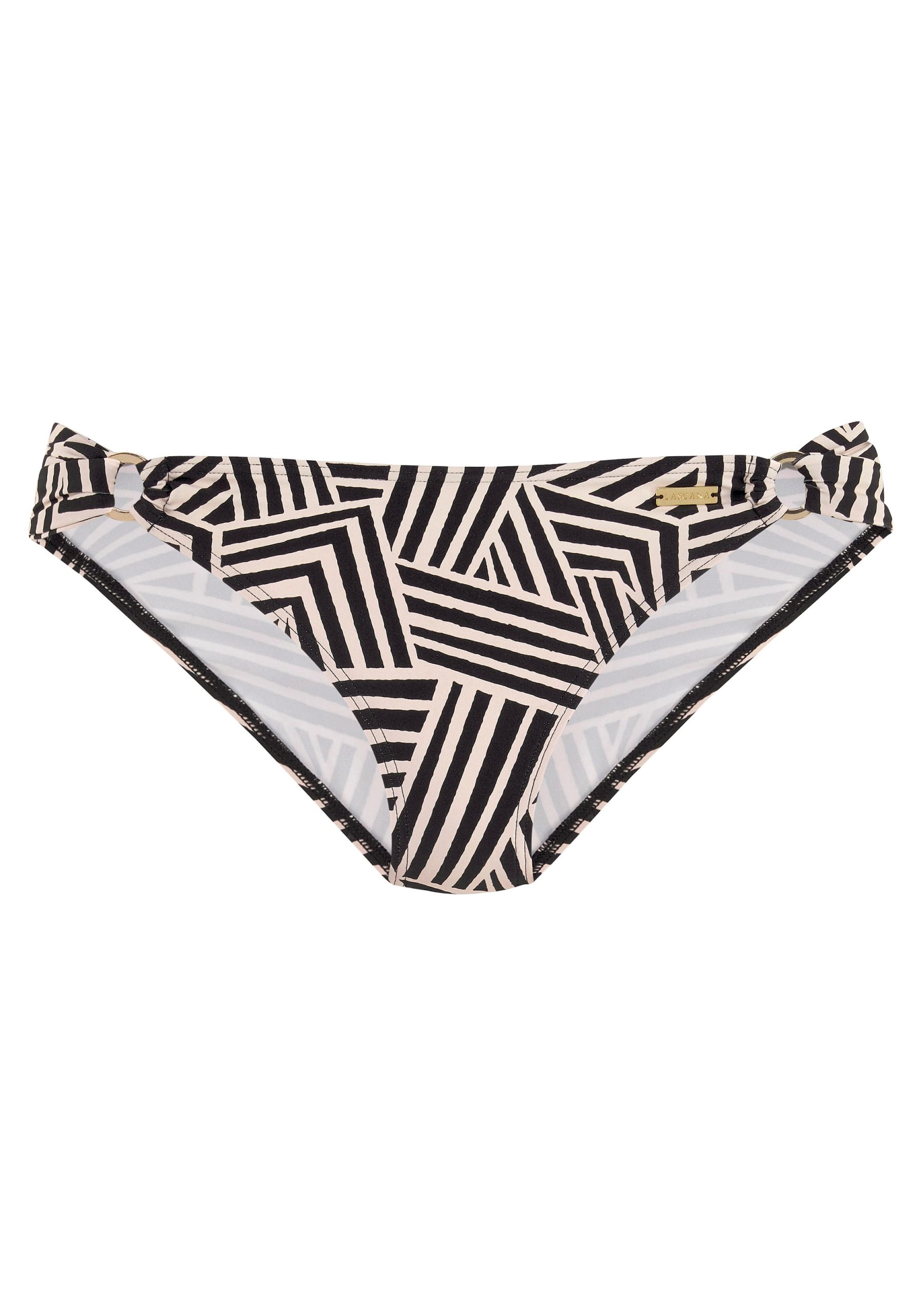 Braga de bikini LASCANA en Ecru, Negro 17941684 Descuento