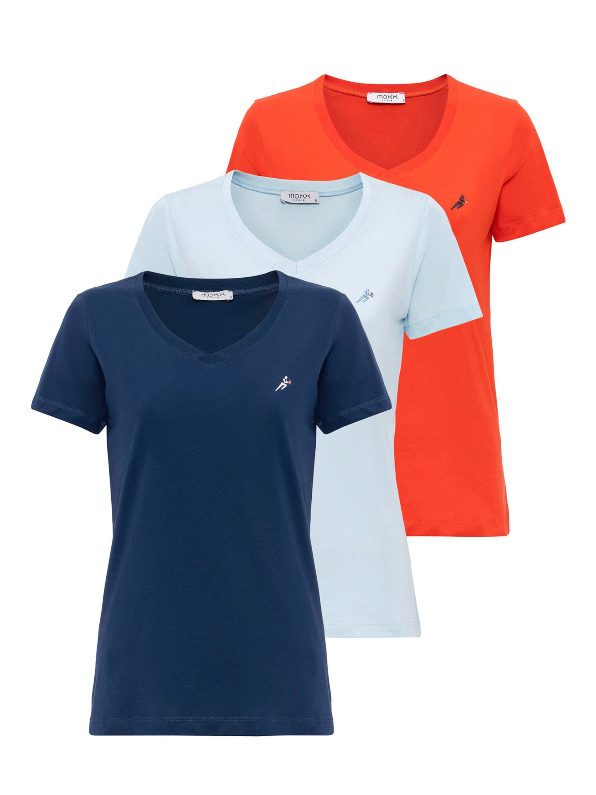 Camiseta Moxx Paris en Navy, Turquesa, Rojo 17539067 Venta en línea