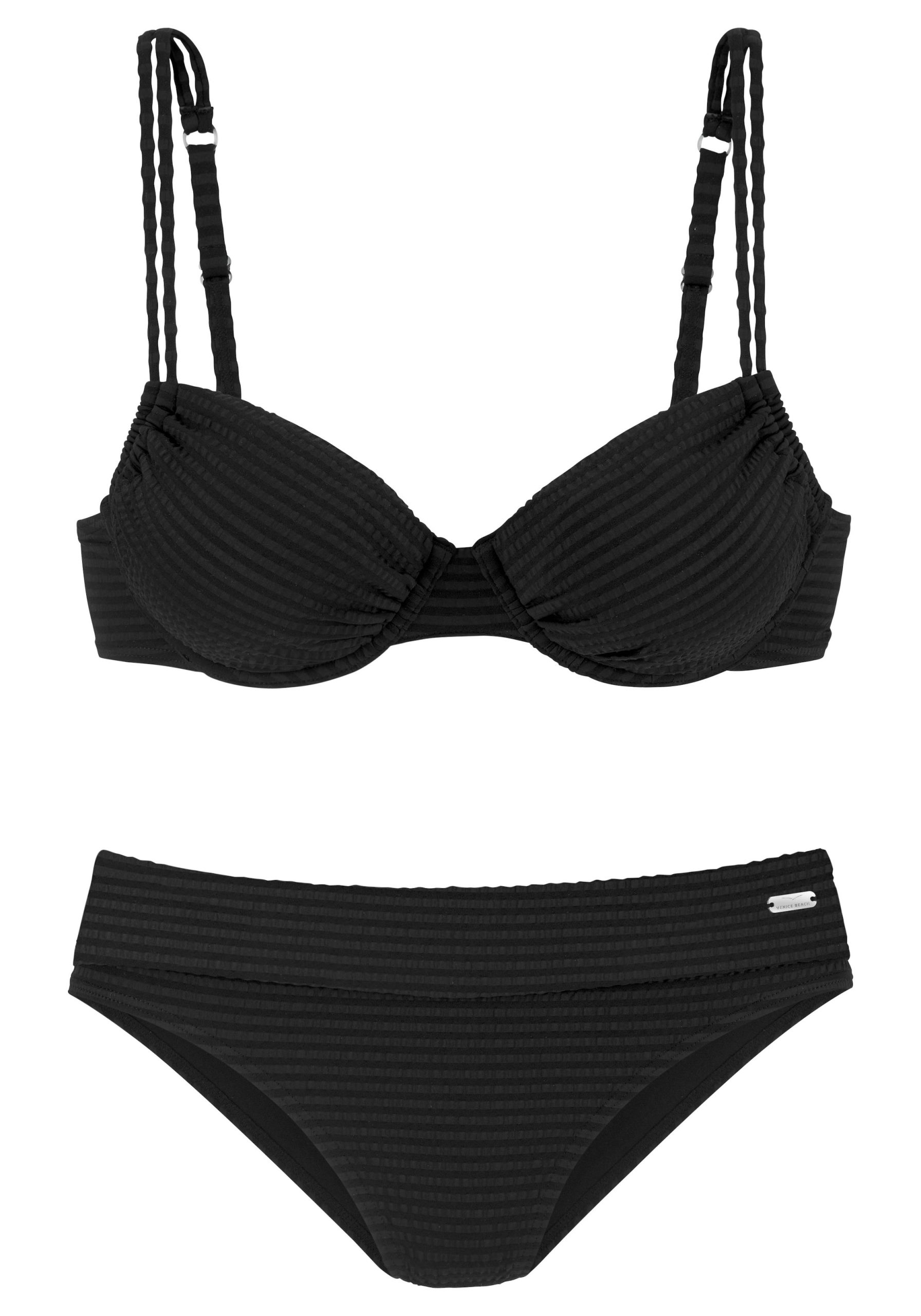 Clásico Bikini VENICE BEACH en Negro 17853392 Barato