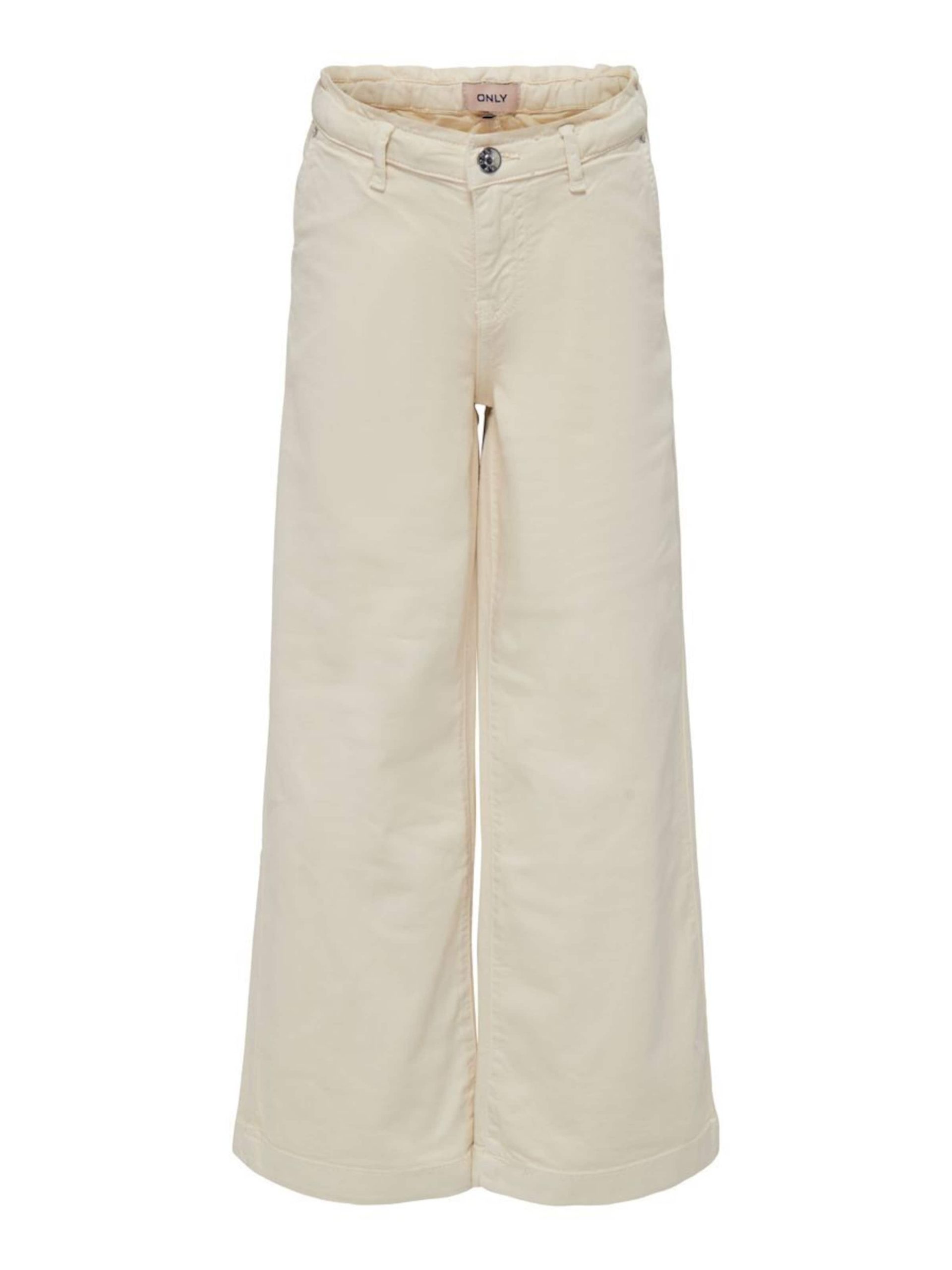 Pierna ancha Pantalón 'KOGNEW BROOK' ONLY GIRLS en Beige 8875361 Barato