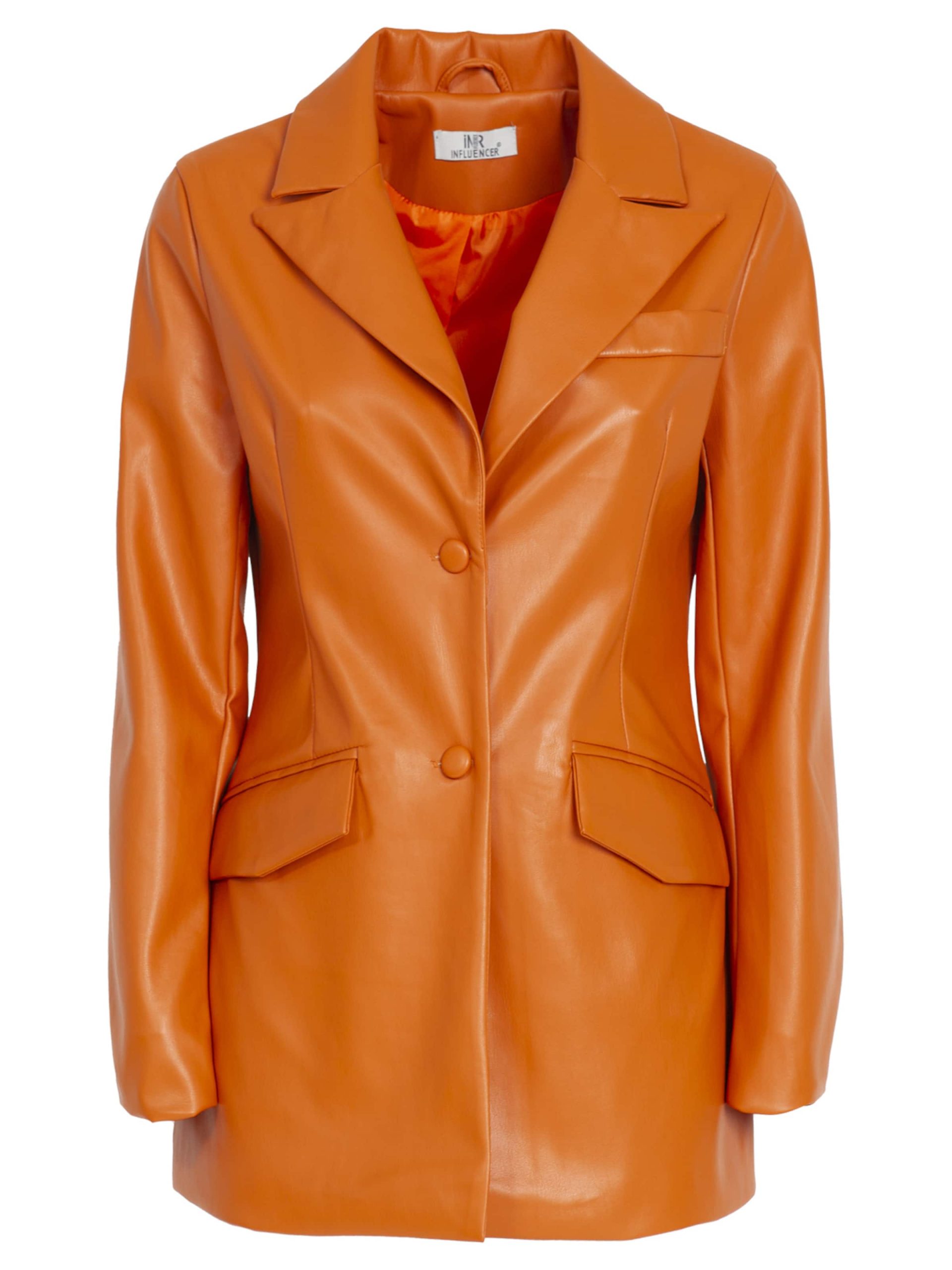 Blazer Influencer en Mandarina 17539278 ¡Tendencia ahora!