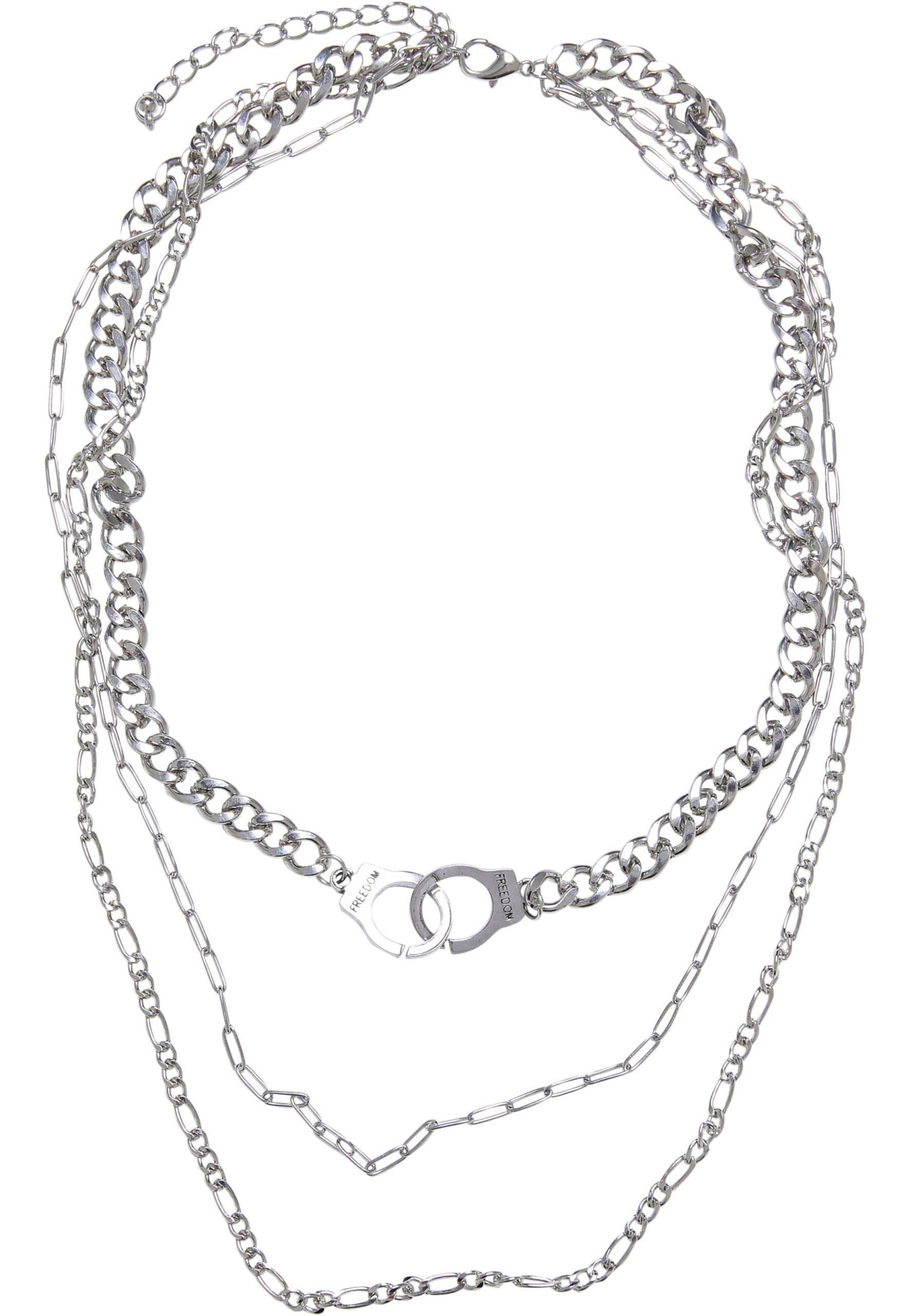Cadena 'Saturn' Urban Classics en Plata 8874486 Venta flash