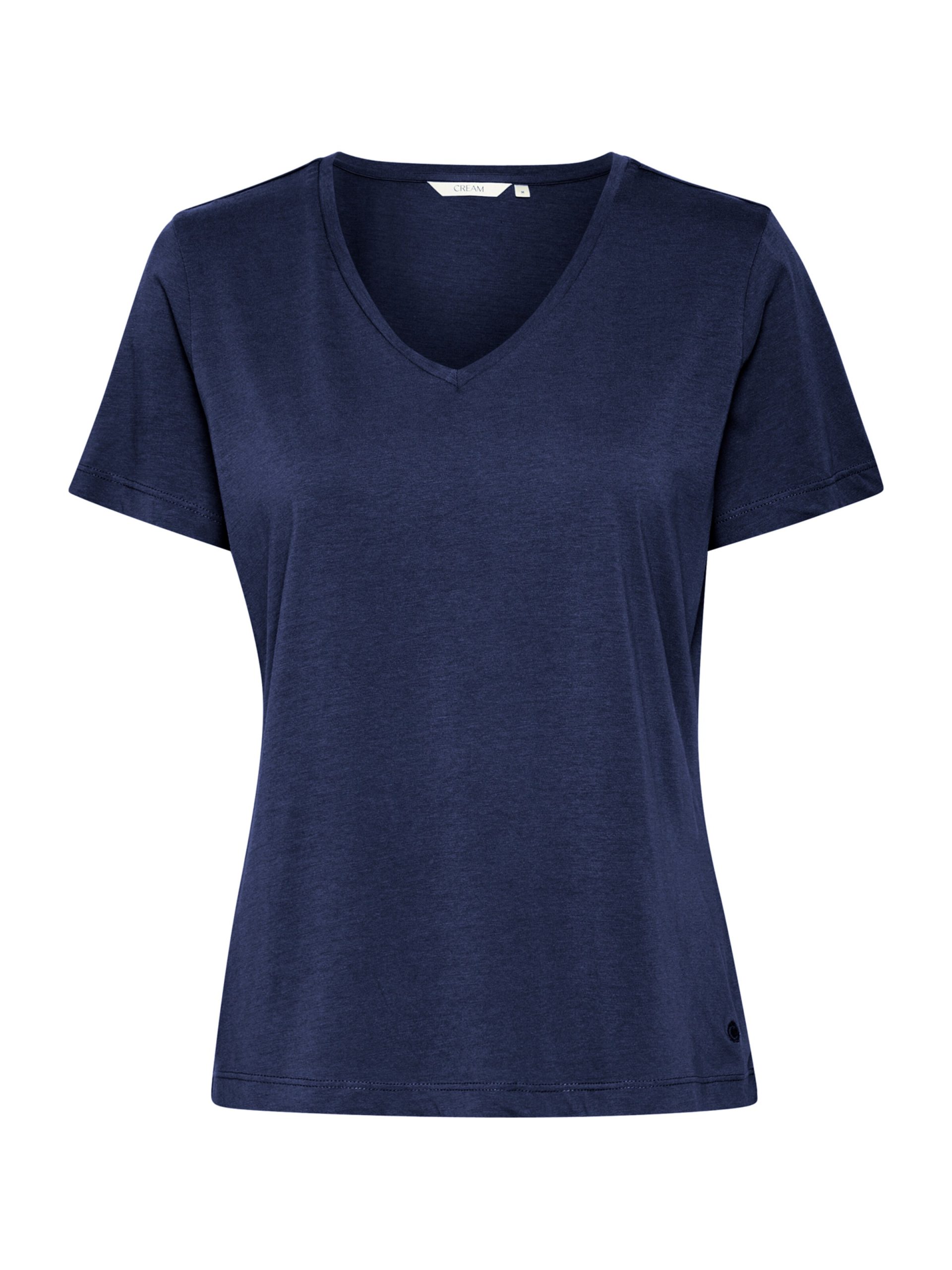 Camiseta 'Naia' Cream en Marino 18033133 Especial
