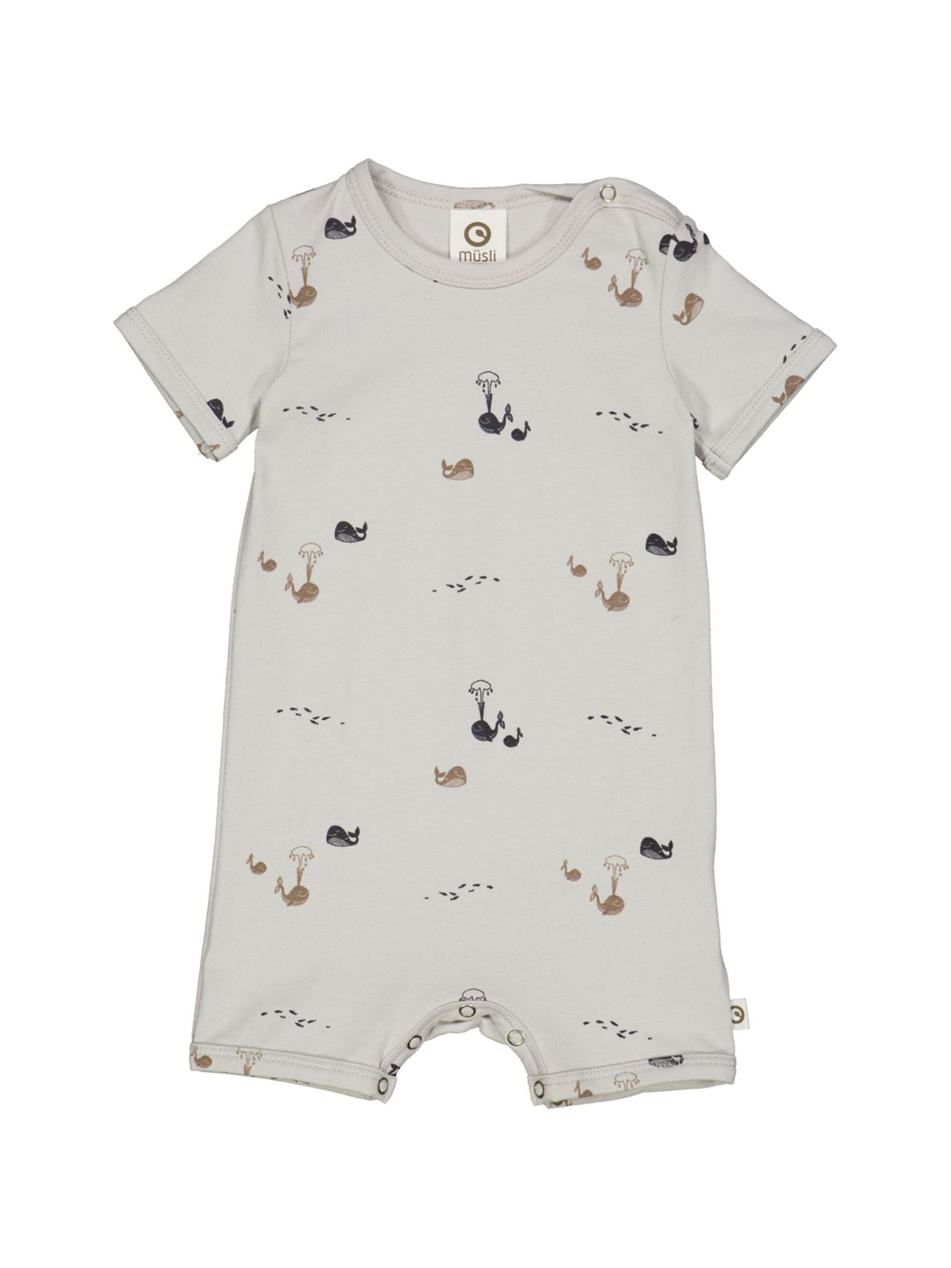 Pijama entero/body Müsli by GREEN COTTON en Gris, Taupe 18014808 En oferta