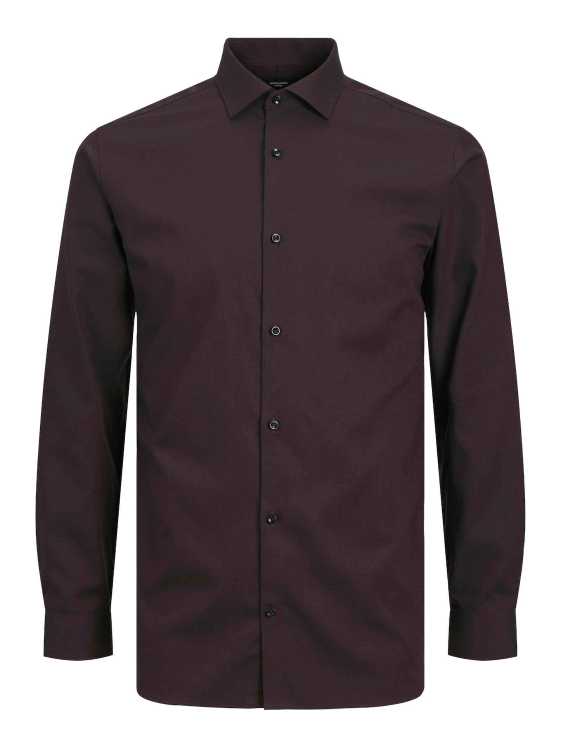 Ajuste estrecho Camisa 'JPRBLAParker' JACK & JONES en Rojo Vino 17554535 Oferta
