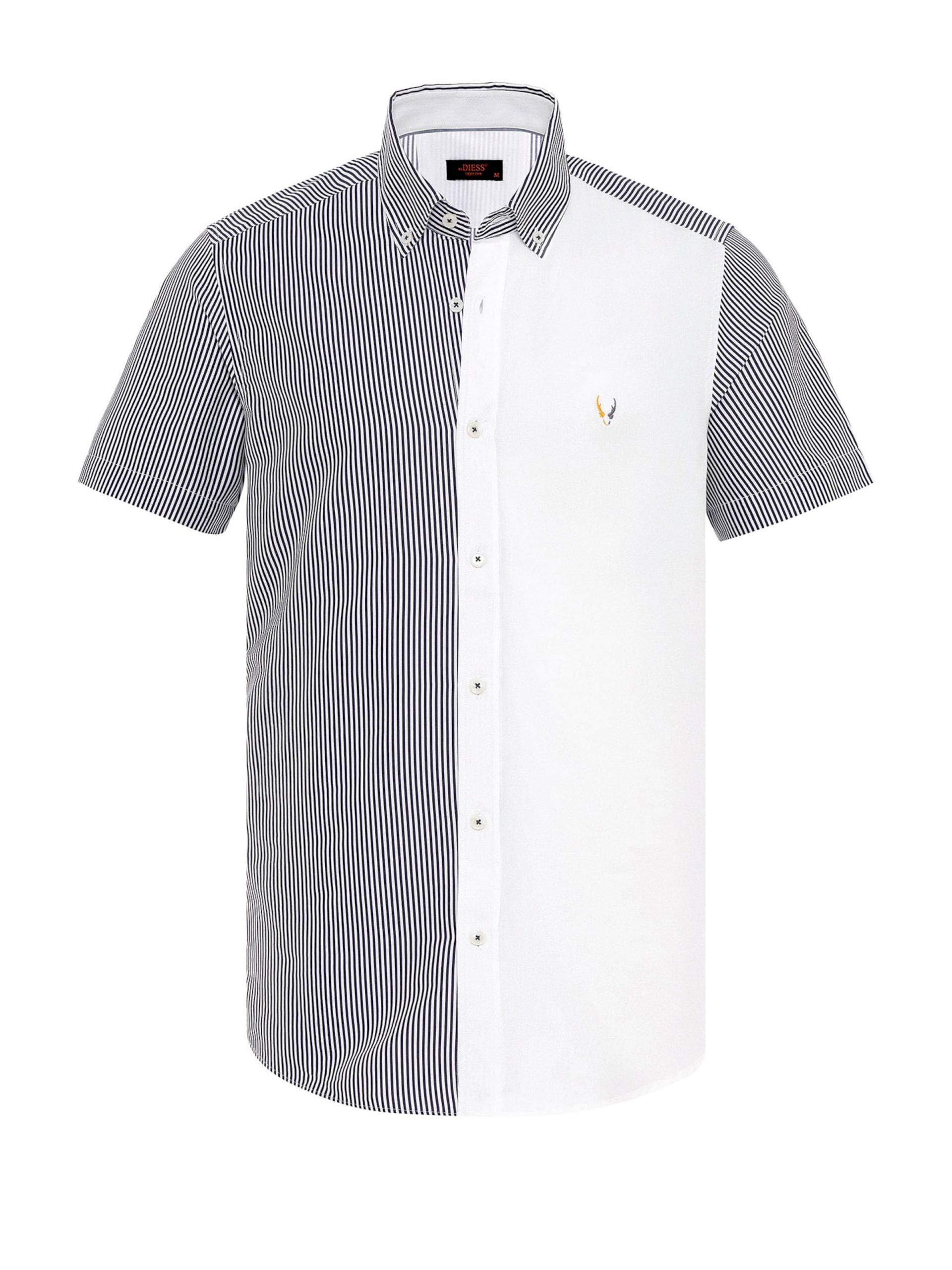 Ajuste regular Camisa By Diess Collection en Negro, Blanco 17517029
