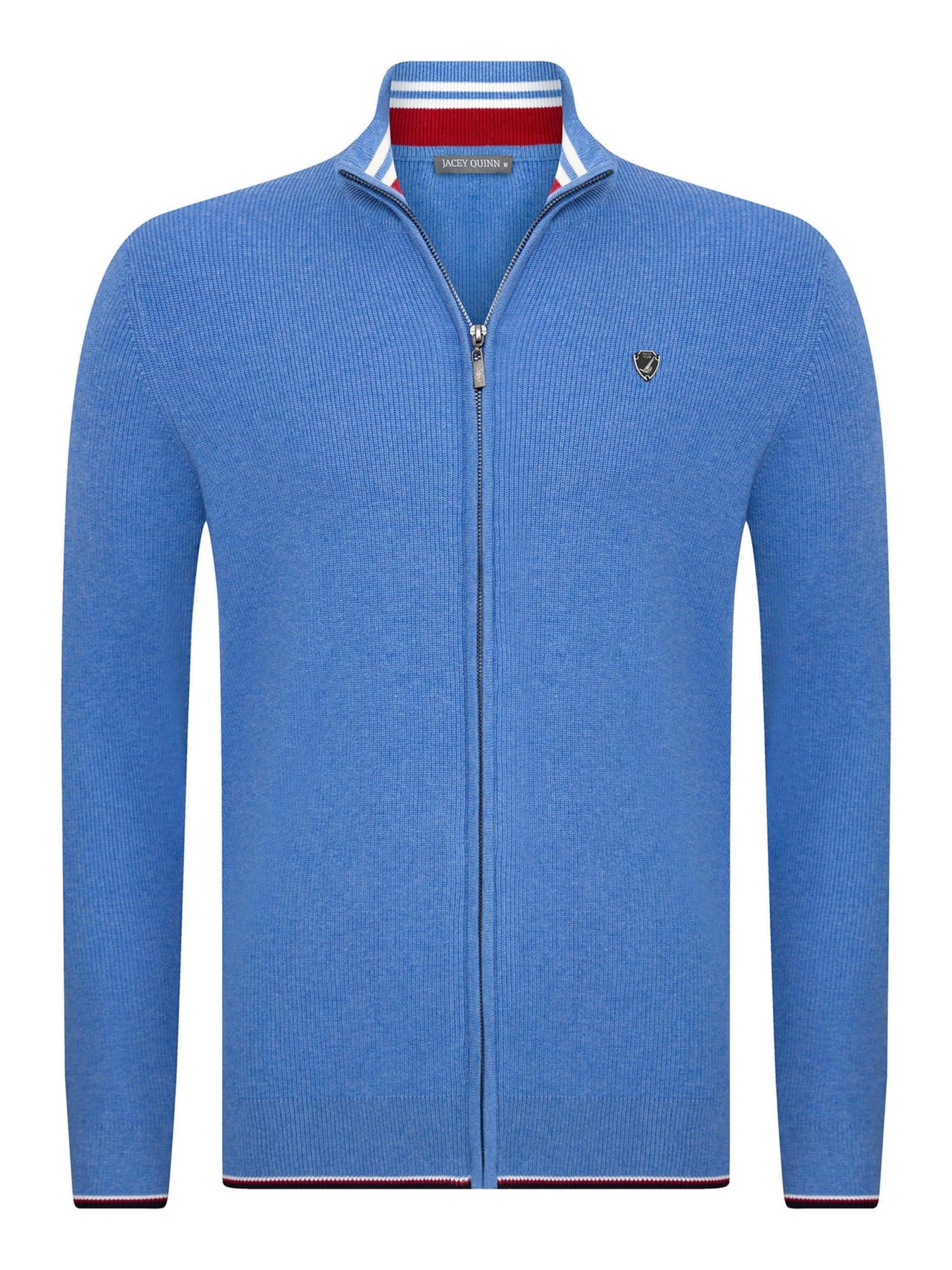 Cárdigan Jacey Quinn en Azul 17464300 Descuento