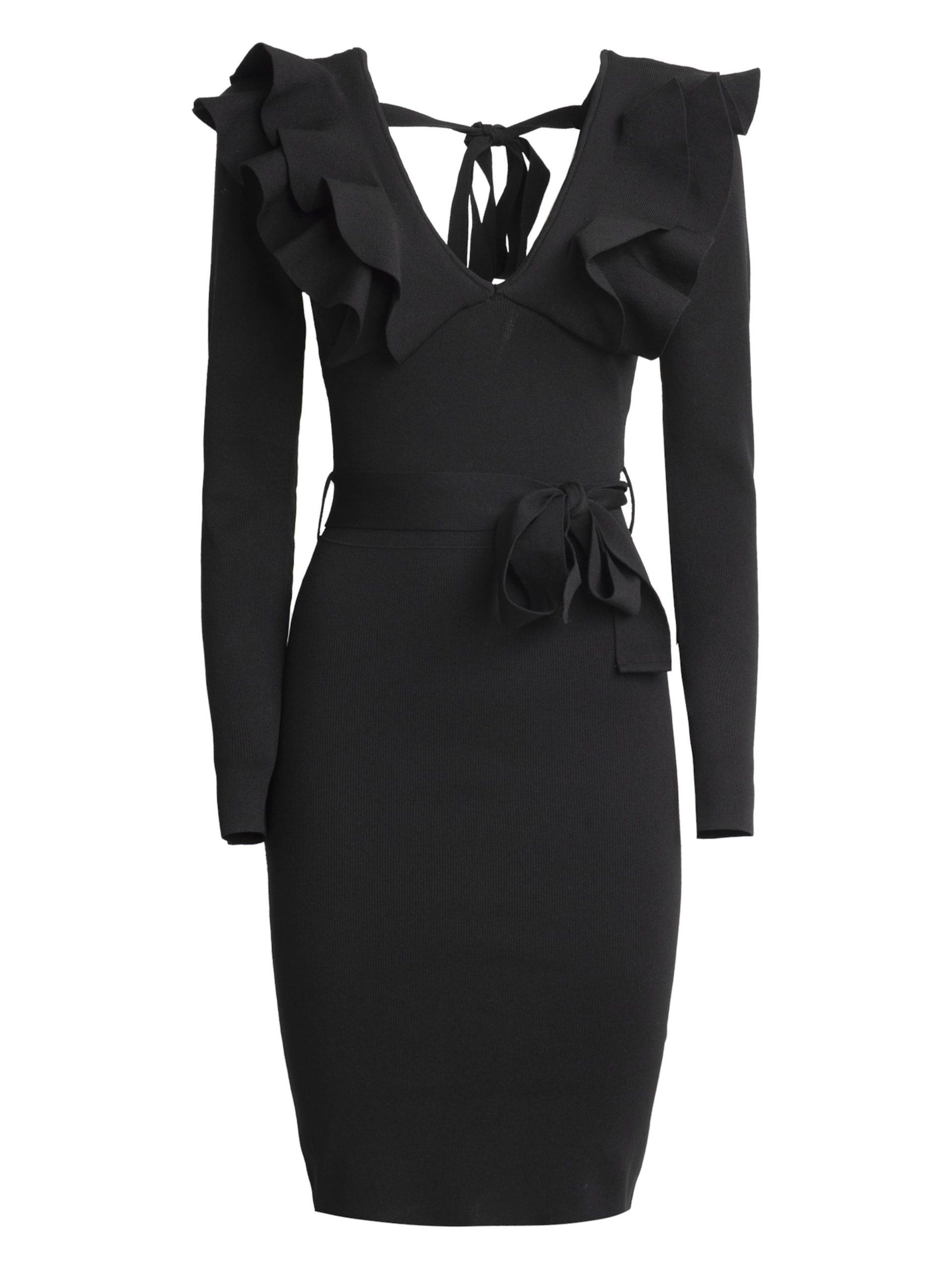Vestido de punto Influencer en Negro 17731831 Descuento