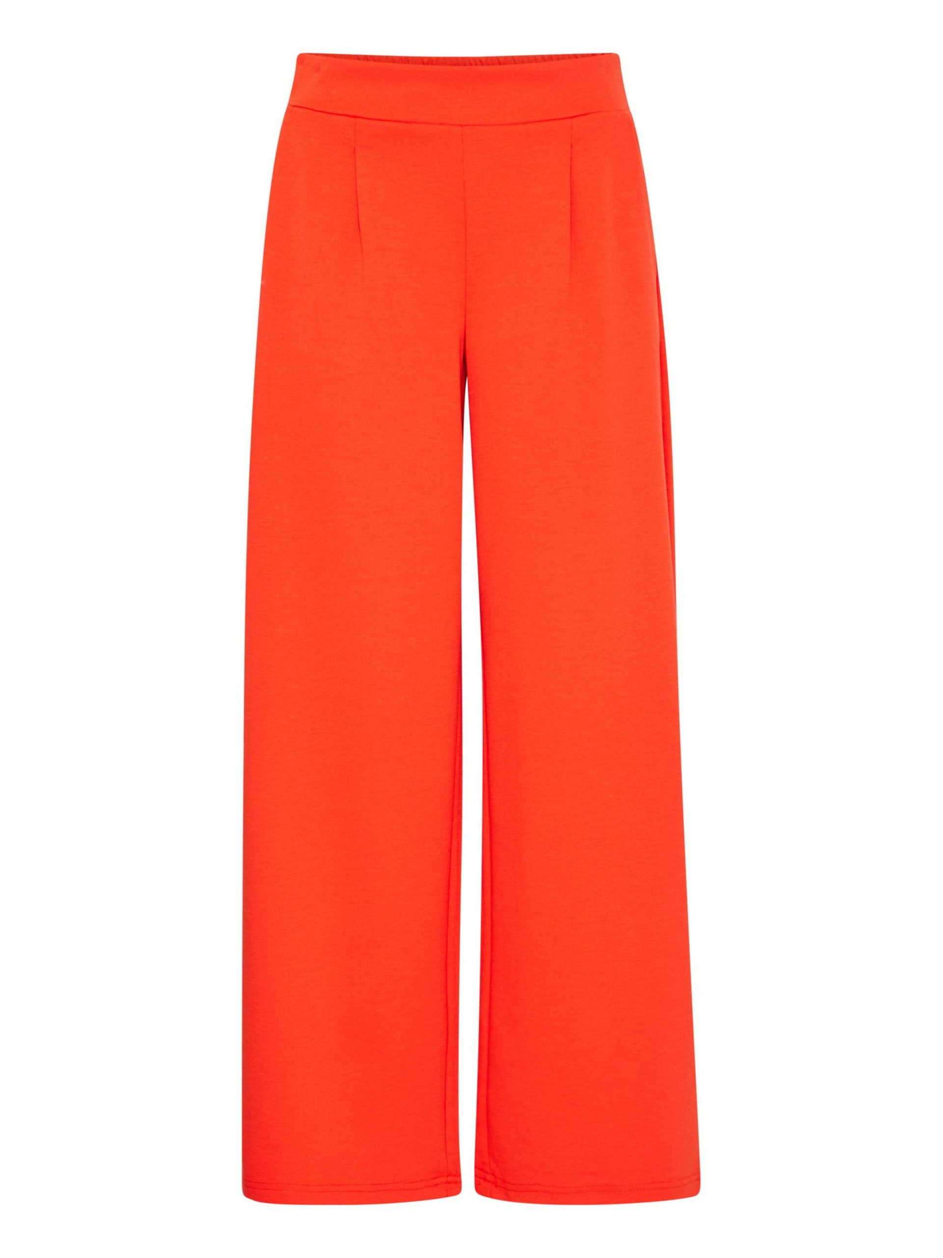 Pierna ancha Pantalón 'KATE' ICHI en Naranja 17998978 Trato en línea
