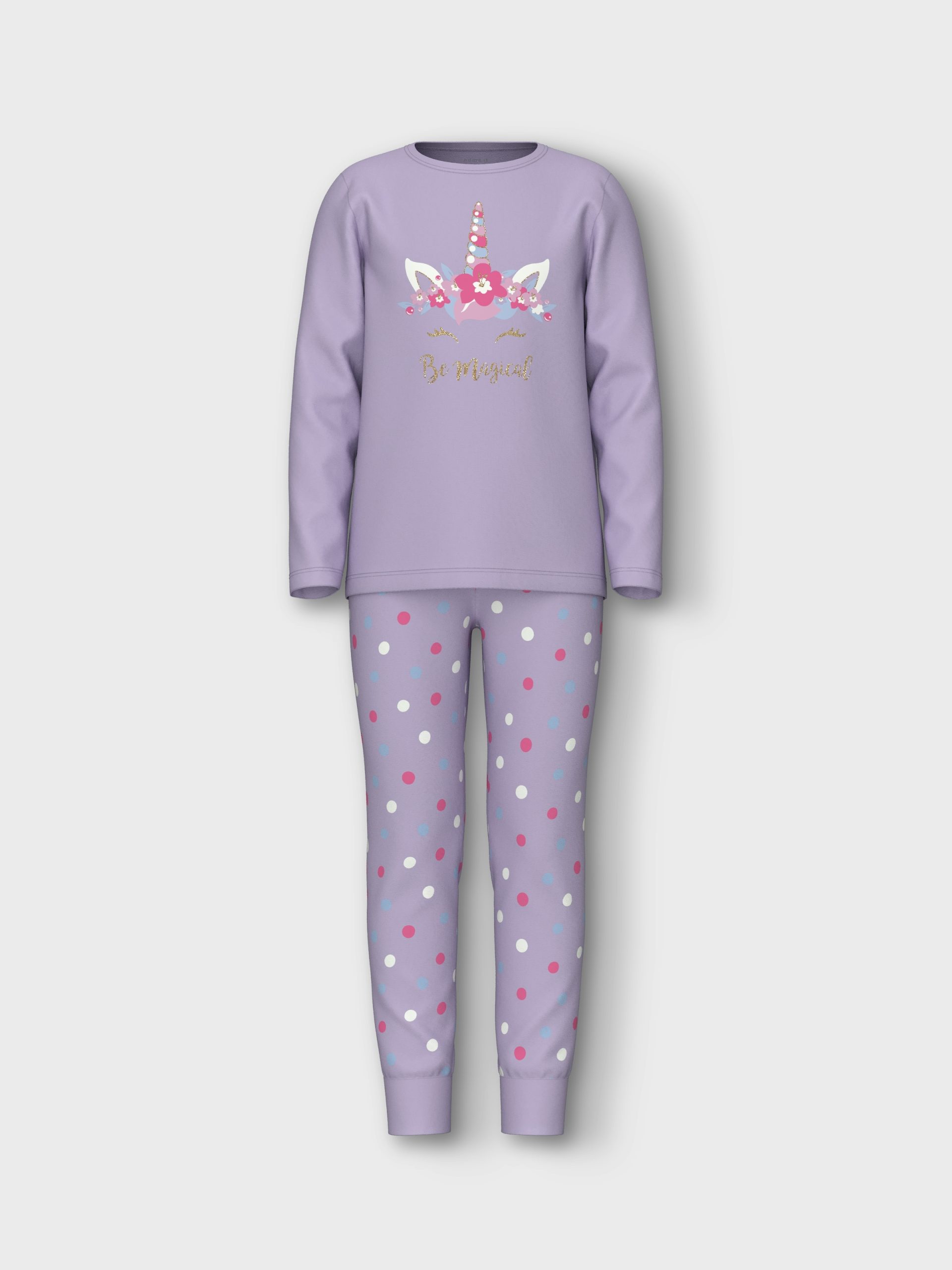 Pijama NAME IT en Lila Pastel, Lila Oscuro 18016153 Disponible ahora